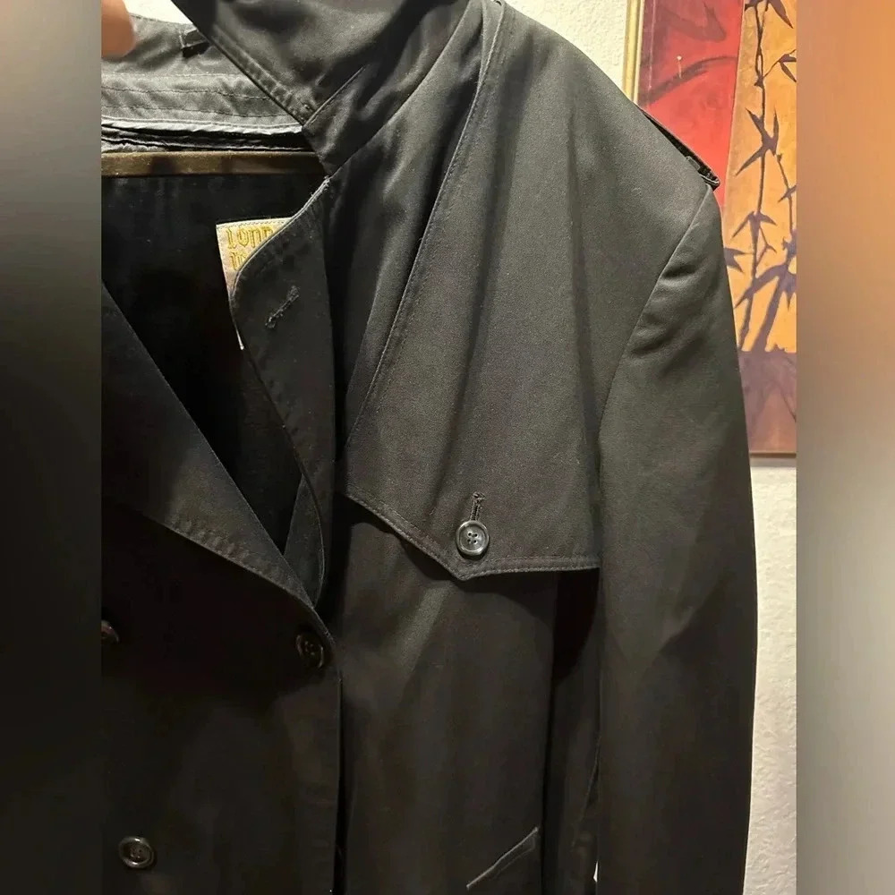 London towne long trench coat women’s size 46(long) - Picture 7 of 16